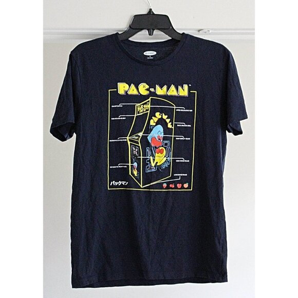 Pac Man Retro Console Tee - Old Navy Brand - sz Small Unisex - Picture 2 of 6